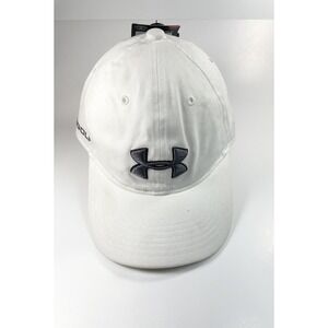 under armour heat Gear Boys Golf White Hat NWT Not Perfect